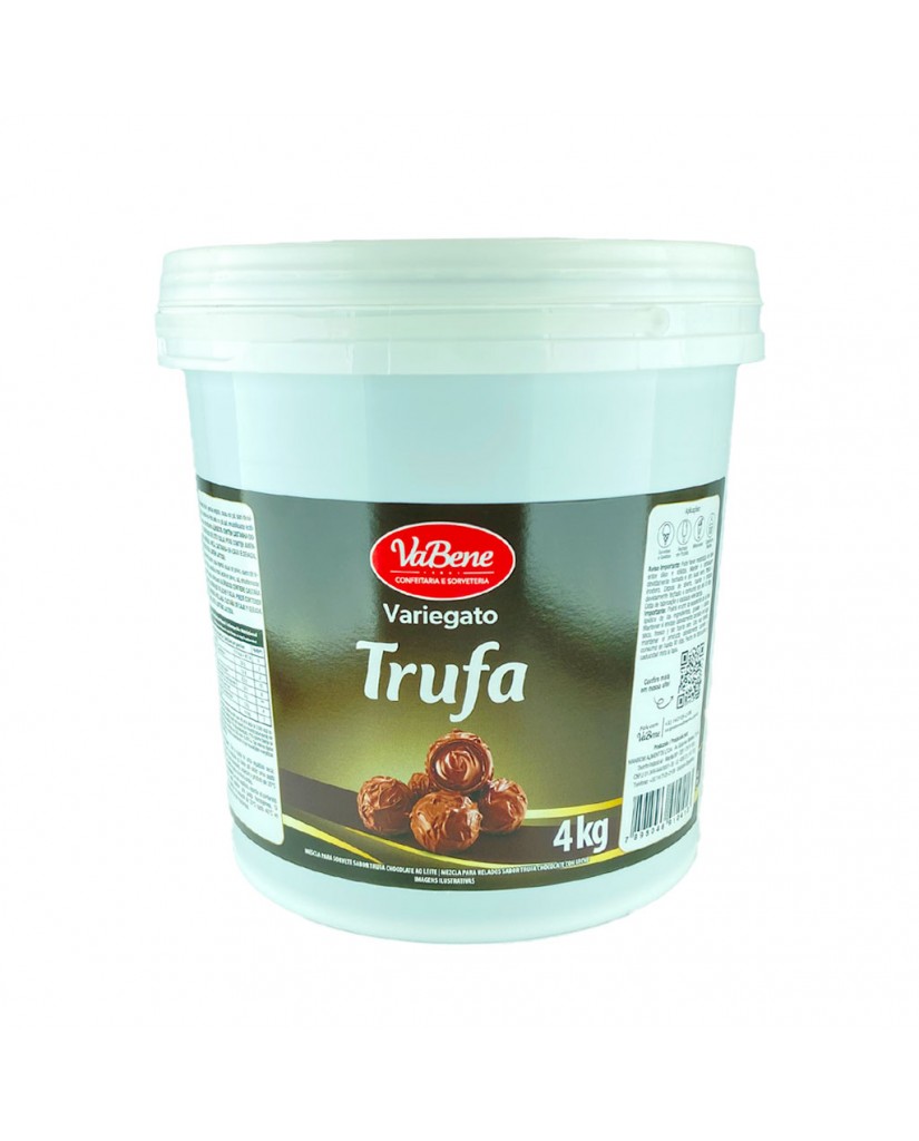 Variegato Trufa Choco ao Leite - 4 KG - Vabene