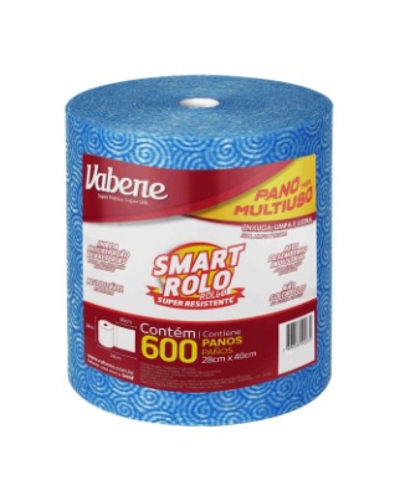 Rolo Vabene 40cmx28cm Azul 600P